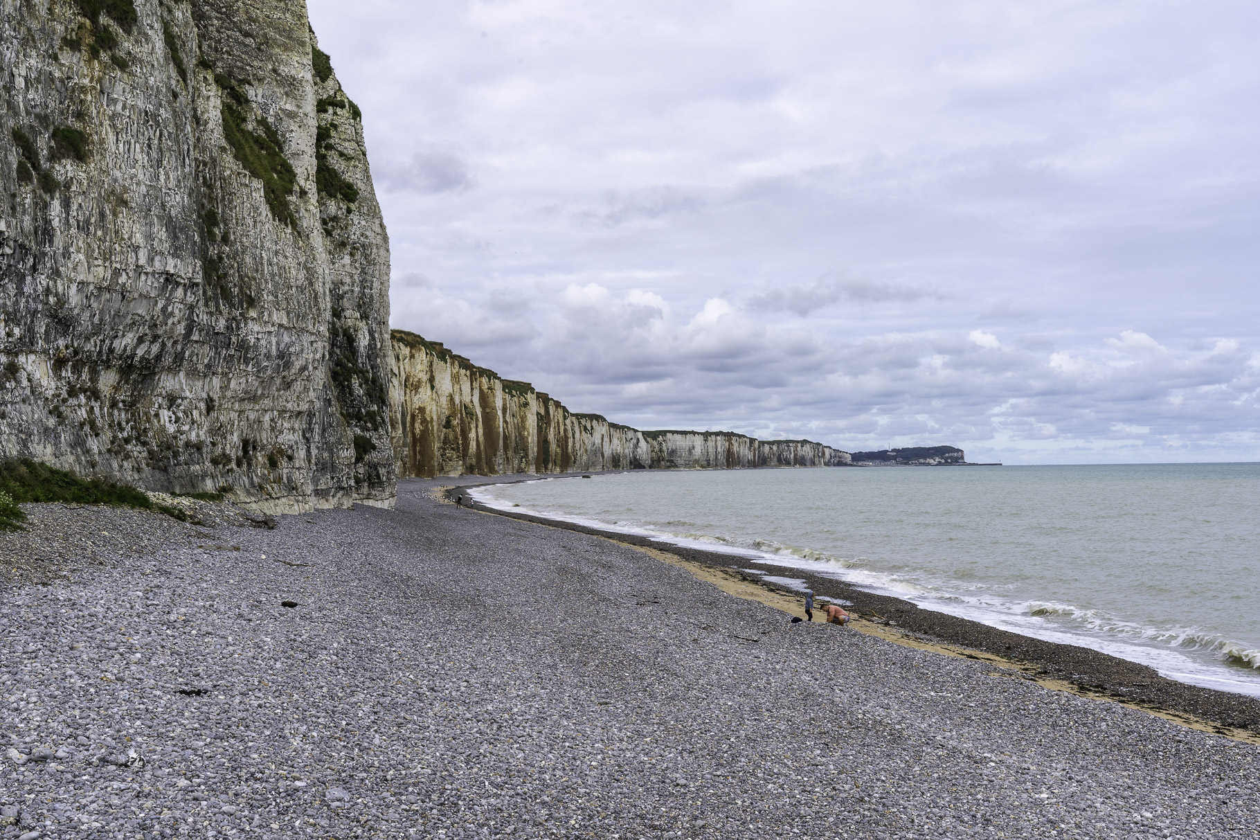 Bild: Wohnmobilreise Normandie, hier Veules-les-Roses