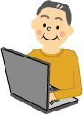 おじさんイラスト
