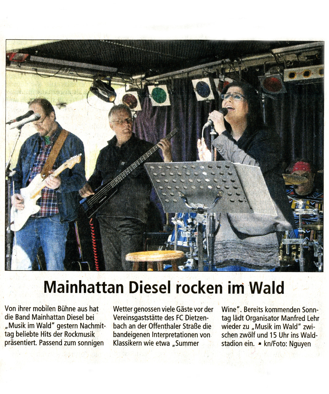 Offenbach Post, 20. April 2015