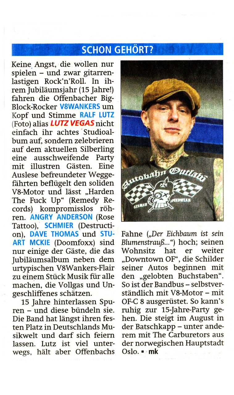 Offenbach Post, 20. Mai 2015