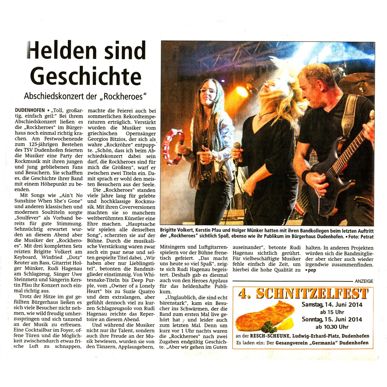 Offenbach Post, 11. Juni 2014