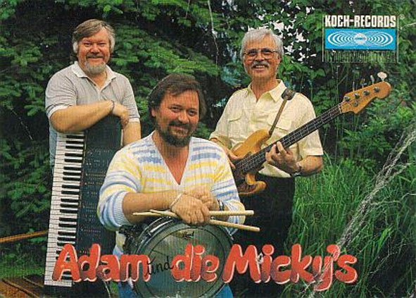 adam und die mickys mit dem fahrrad