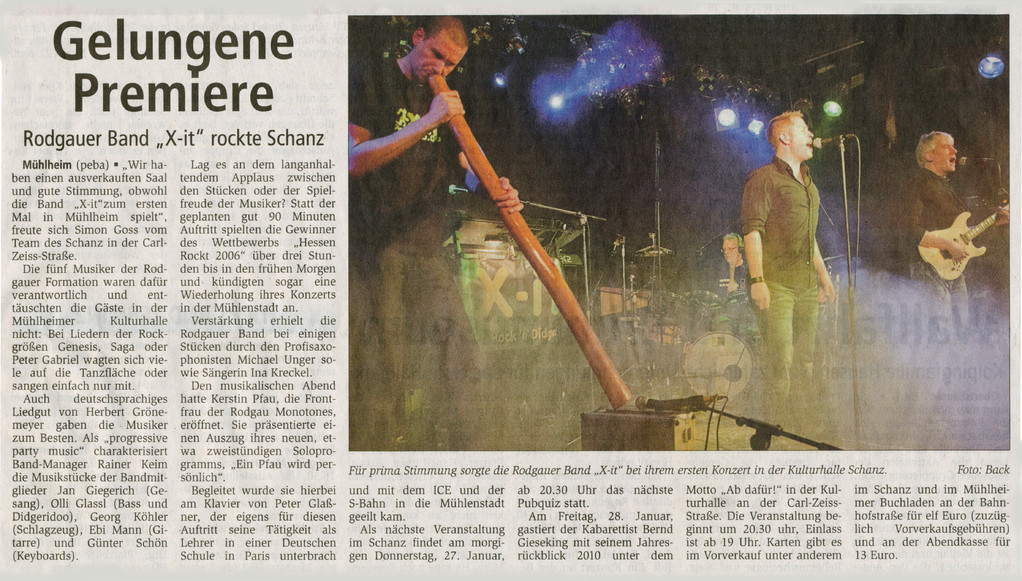 Offenbach Post, 26.01.2011