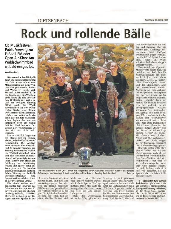 Offenbach Post, 28. April 2012