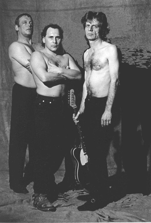 Die 'finale' Besetzung, v.l.n.r.: Uli Klapdor, Stefan "Beeny" Beyer, Andy Stitz