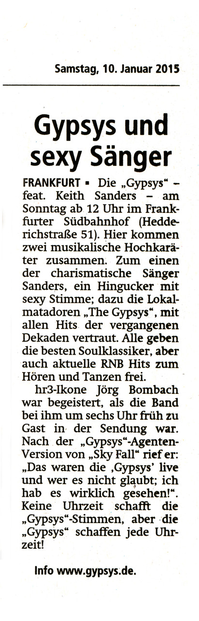 Offenbach Post, 10. Januar 2015