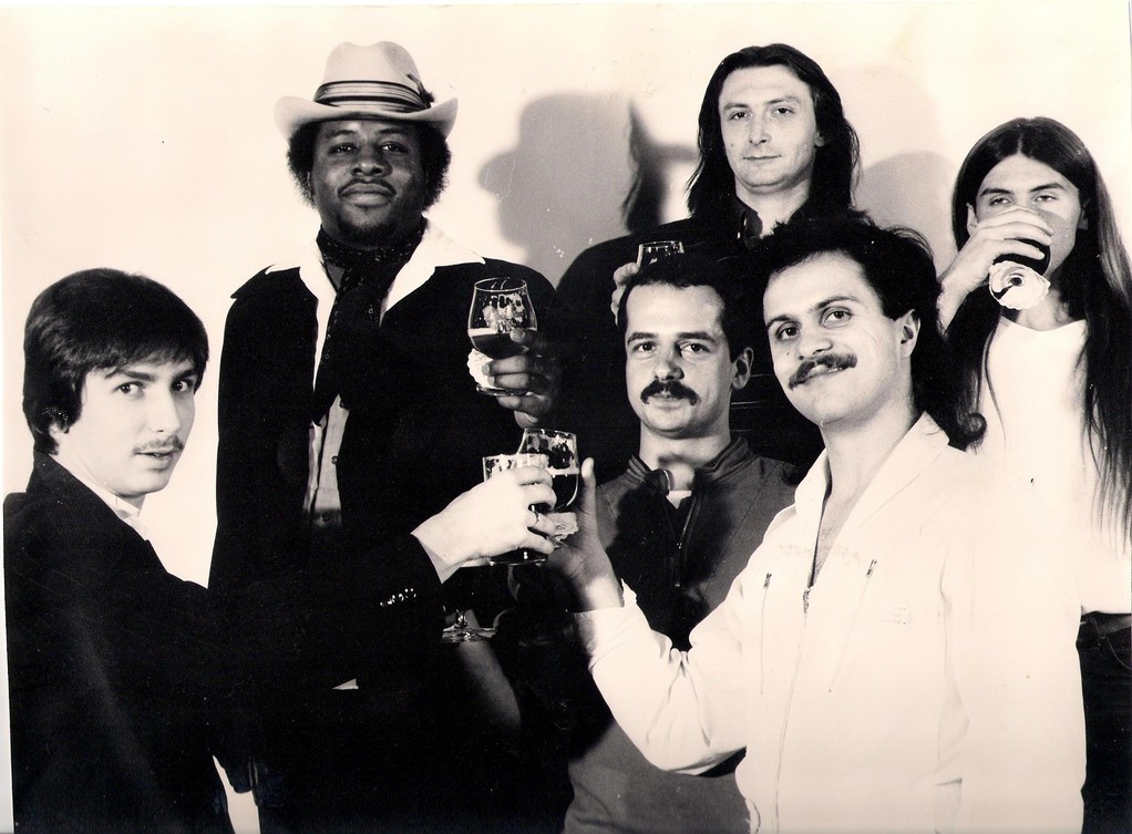 v.l.n.r.: Jo Reitz, Ronny Williams, Roland Henkel, Udo Kistner, Bernd Walter, Rolf Bussalb