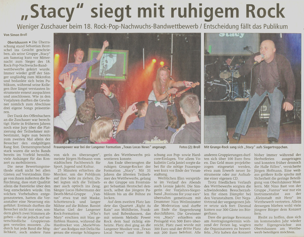 Offenbach Post, 17. Oktober 2011