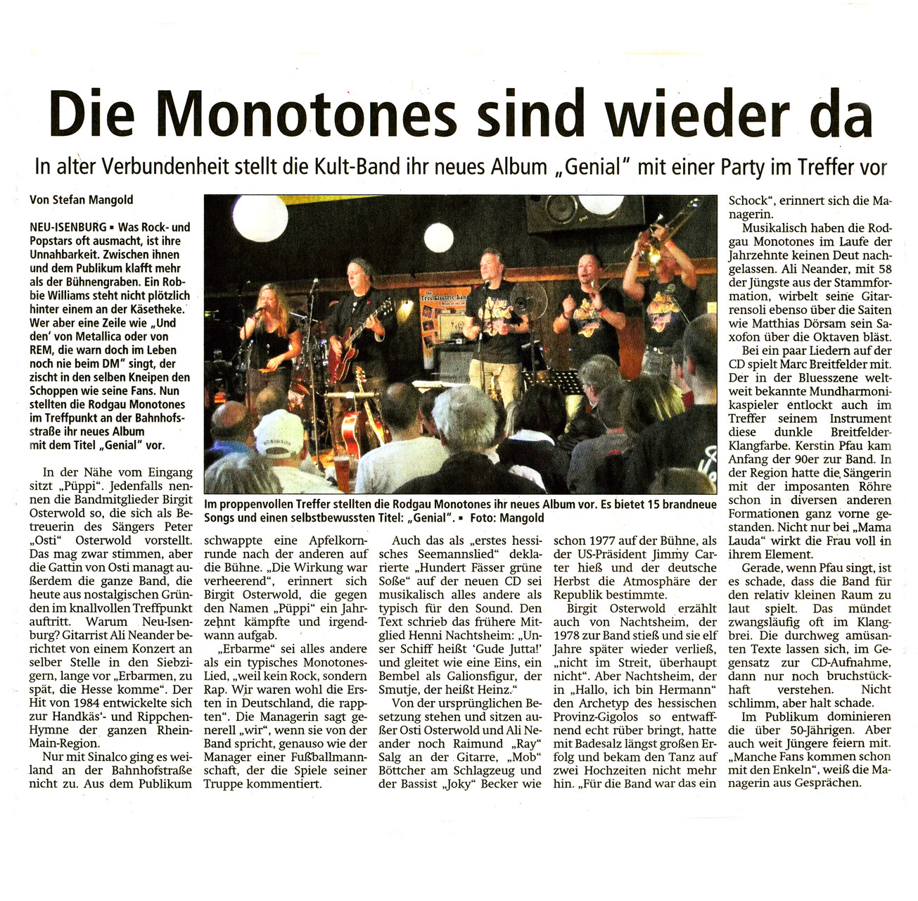 Offenbach Post, 30. September 2015