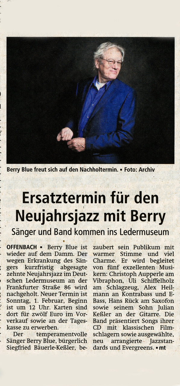 Offenbach Post, 22. Januar 2015
