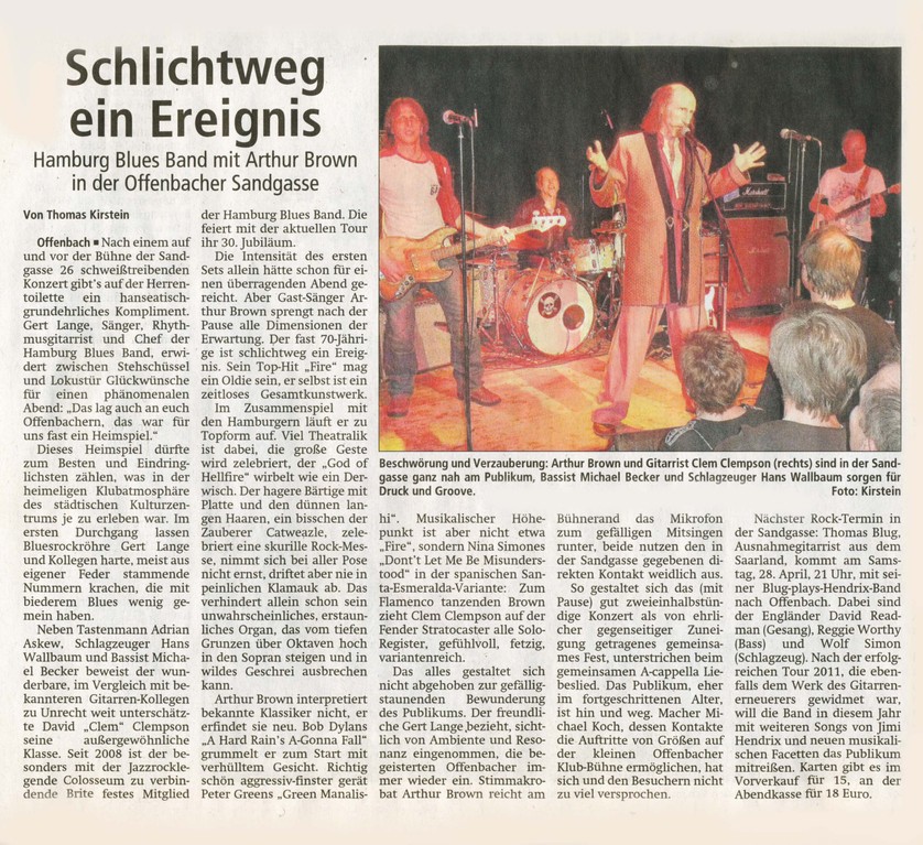 Offenbach Post, 23. April 2012