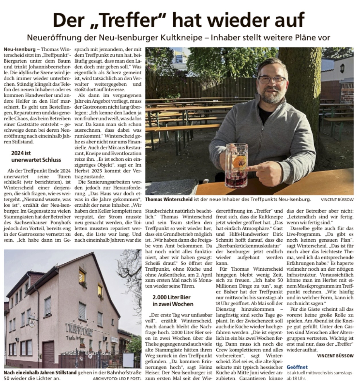 Offenbach Post, 25. April 2026