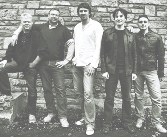 Cheap Turtle 2009, v.l.n.r.: Brett Walmsley, Bernd Pfeffer, Alexander Bonengel, Jörg Fischer, Stefan Deißler