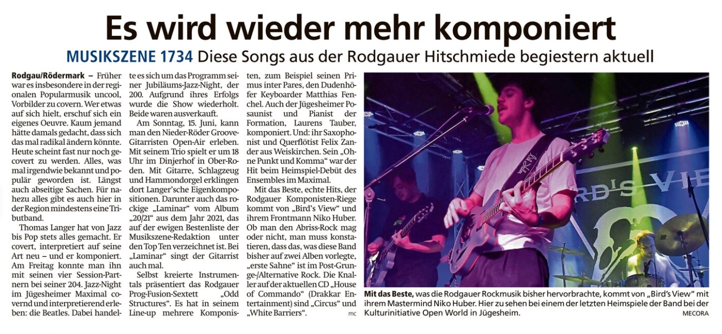 Offenbach Post, 14. Juni 2025