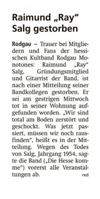 Artikel Offenbach Post, 10. August 2023