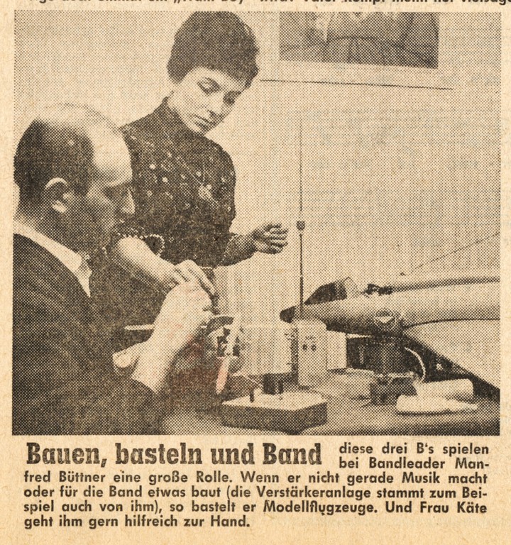 Titelseite Offenbach Post, 1. Februar 1964 (Detail)