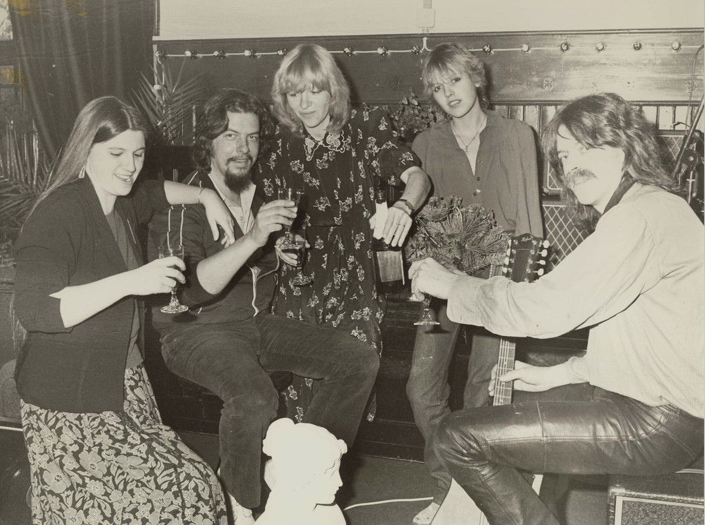 v.l.n.r.: Mercedes Pfaff, Mick Grosse, Rosi Grosse, Claudia Rudel, Bodo Ziegler