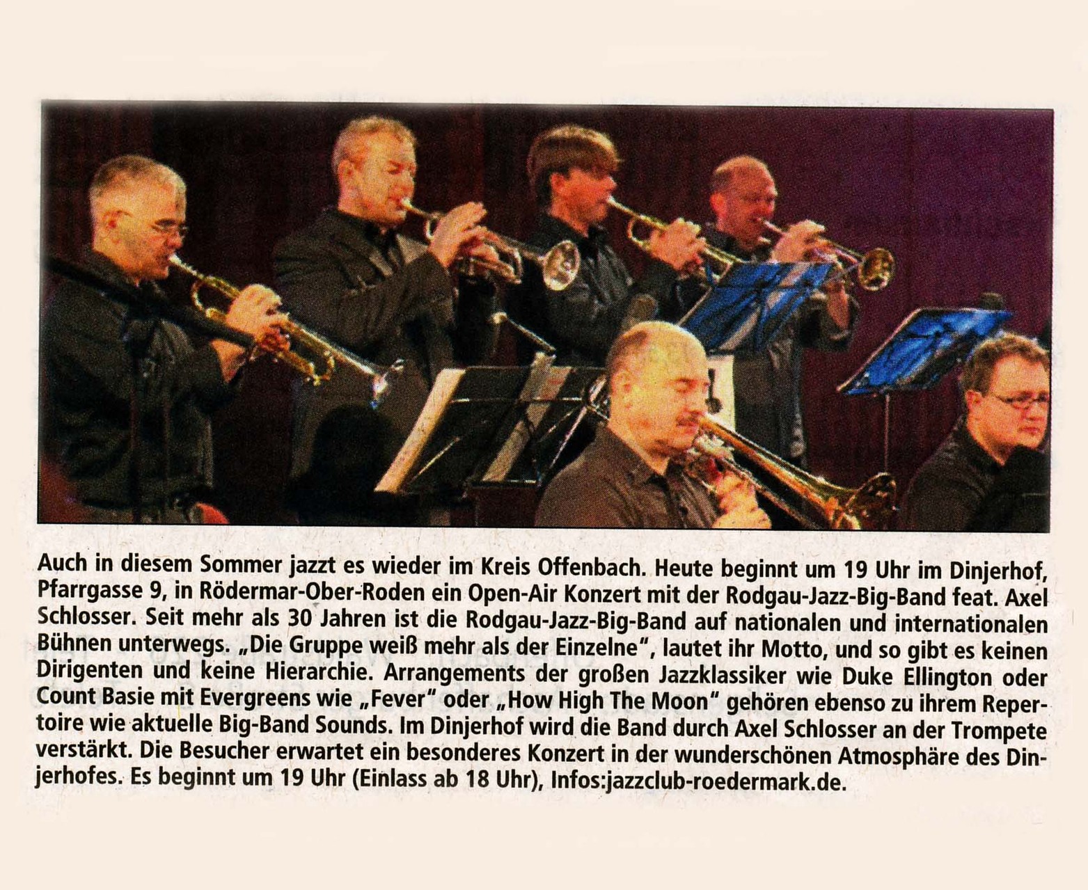 Offenbach Post, 14. Juni 2014