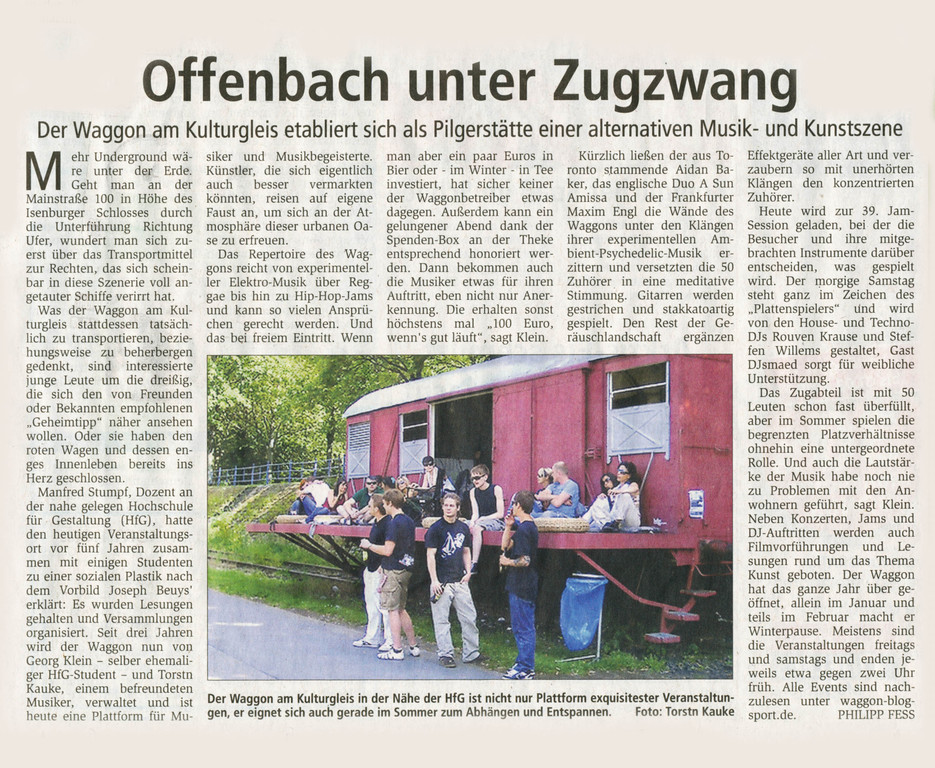 Offenbach Post, 24. Februar 2012