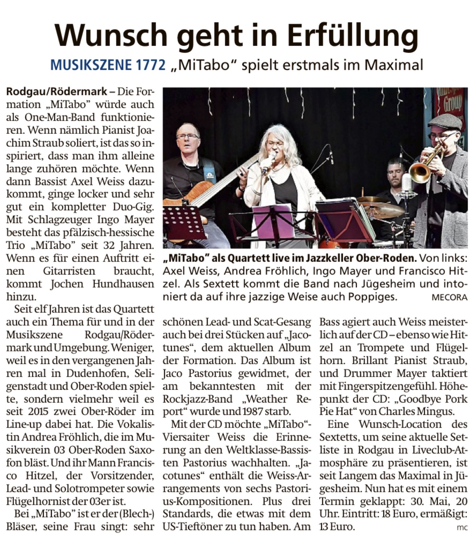 Offenbach Post, 23. Mai 2026