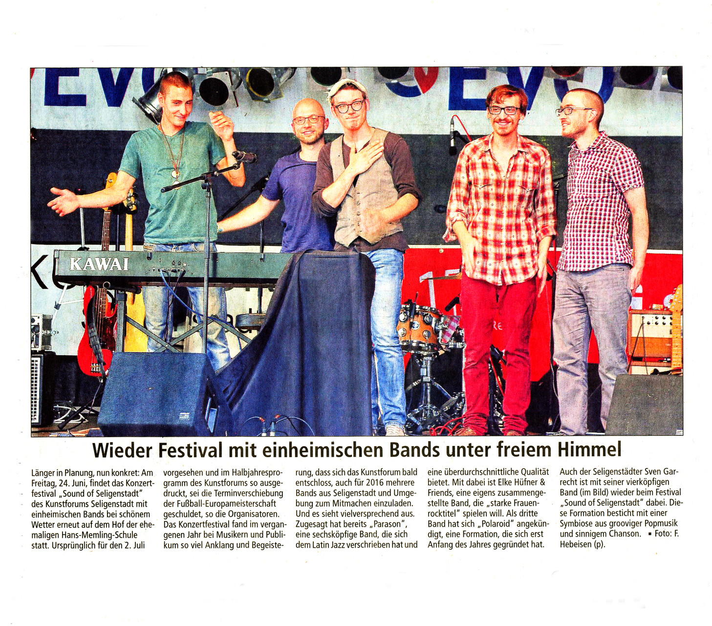 Offenbach Post, 30. März 2016