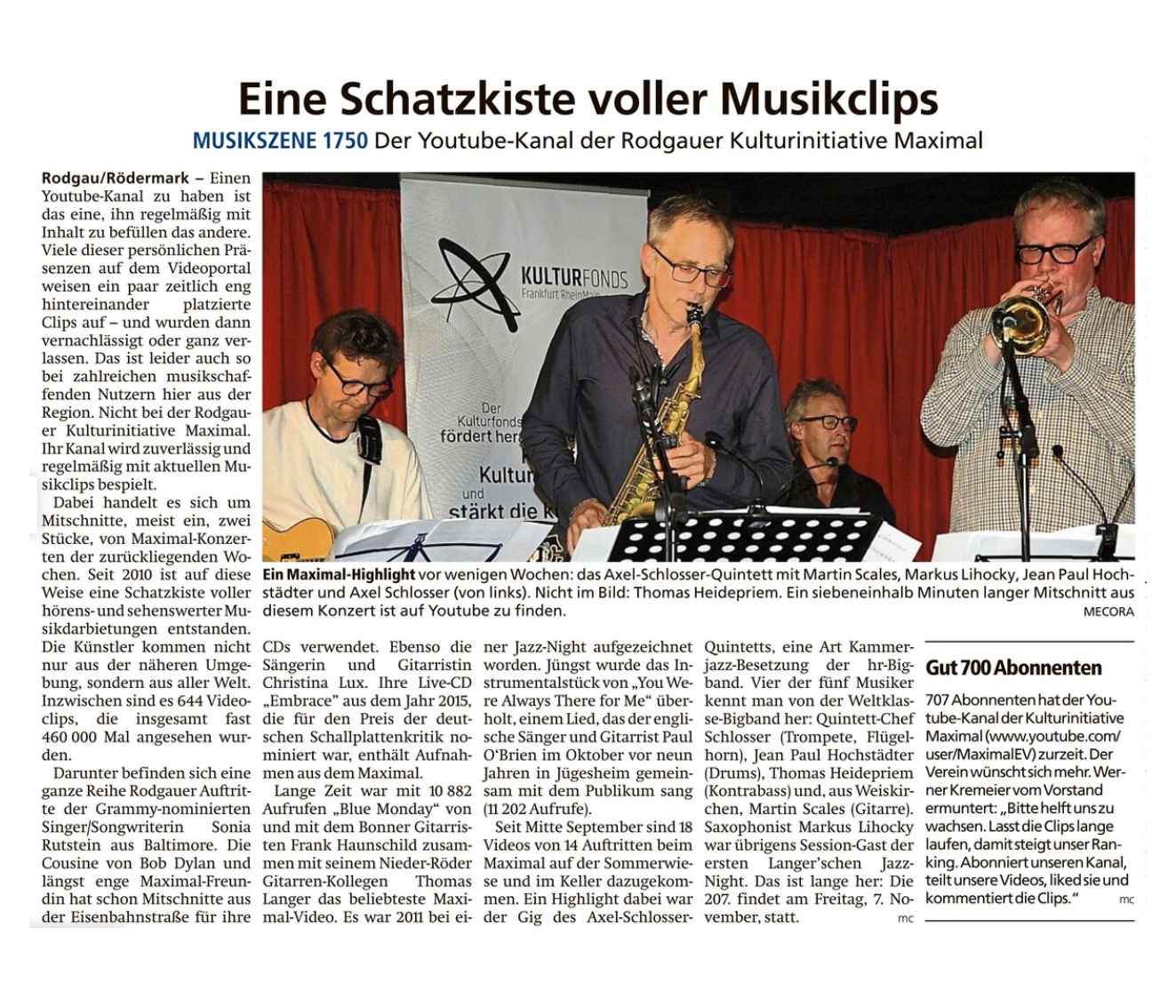 Offenbach Post, 25. Oktober 2025