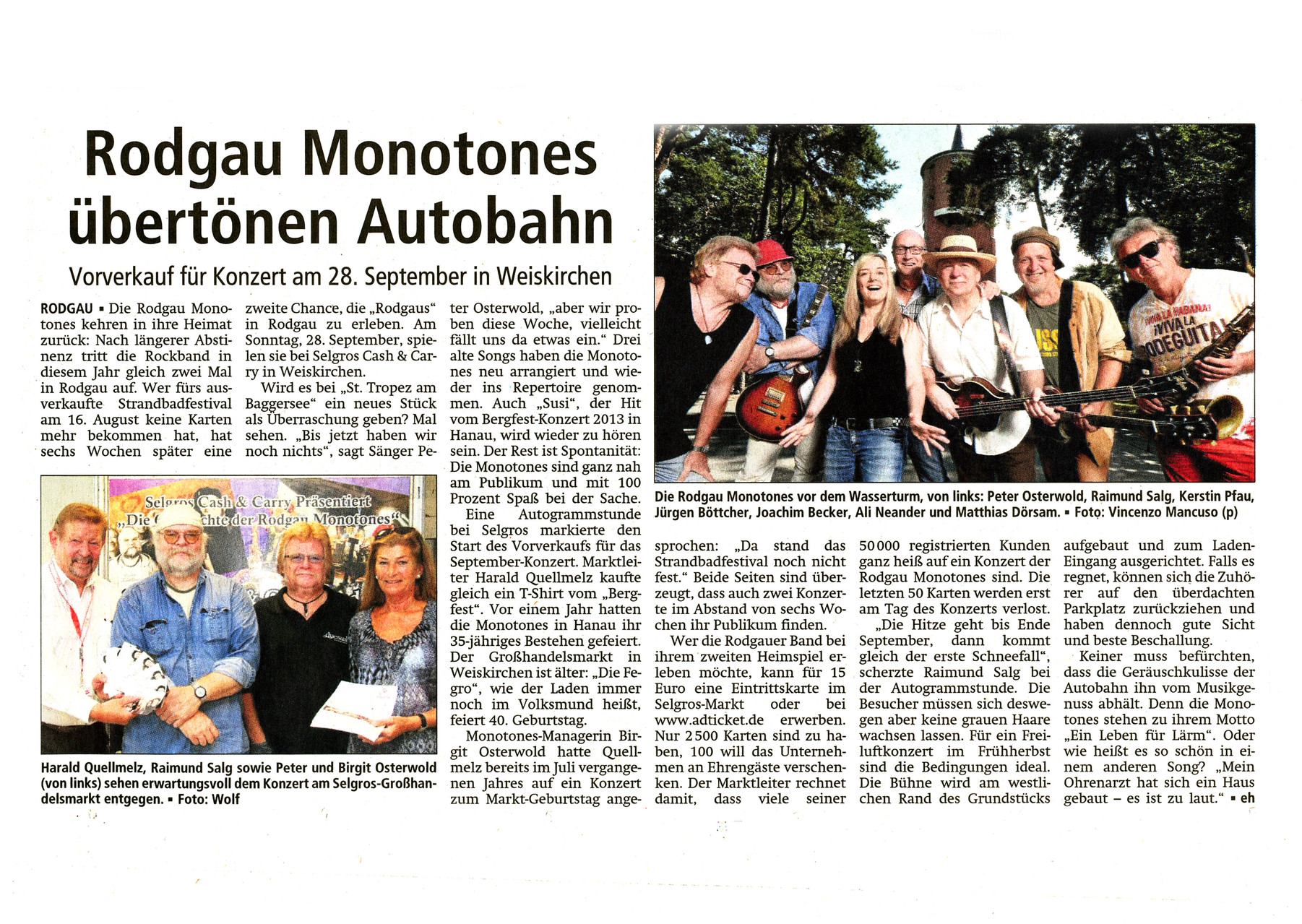 Offenbach Post, 7. August 2014