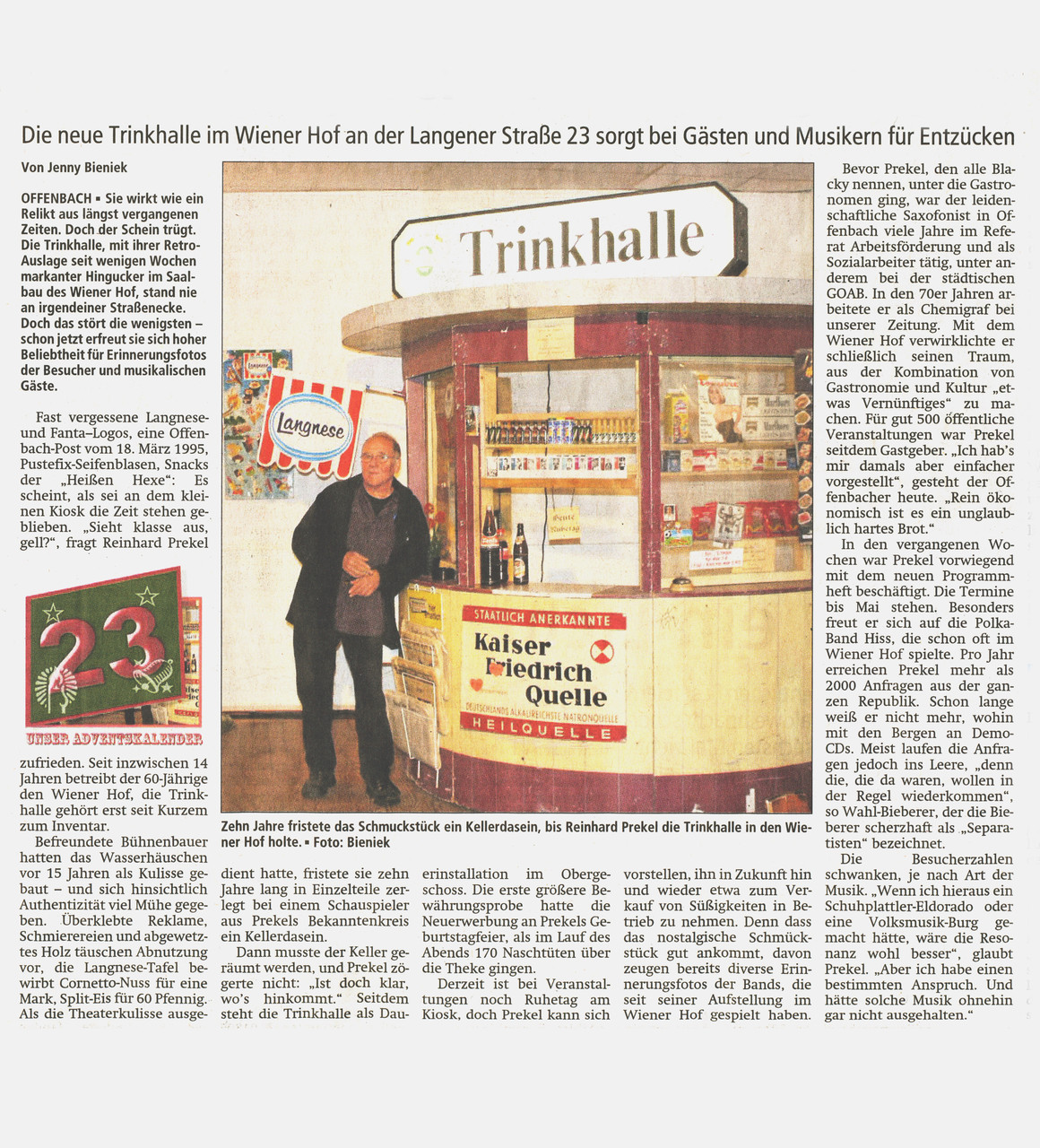 Offenbach Post, 23. Dezember 2014
