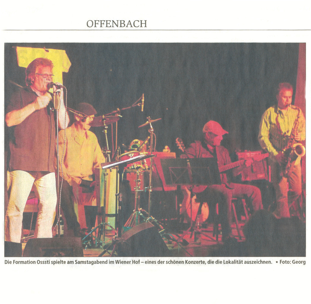 Offenbach Post, 7. Oktober 2013