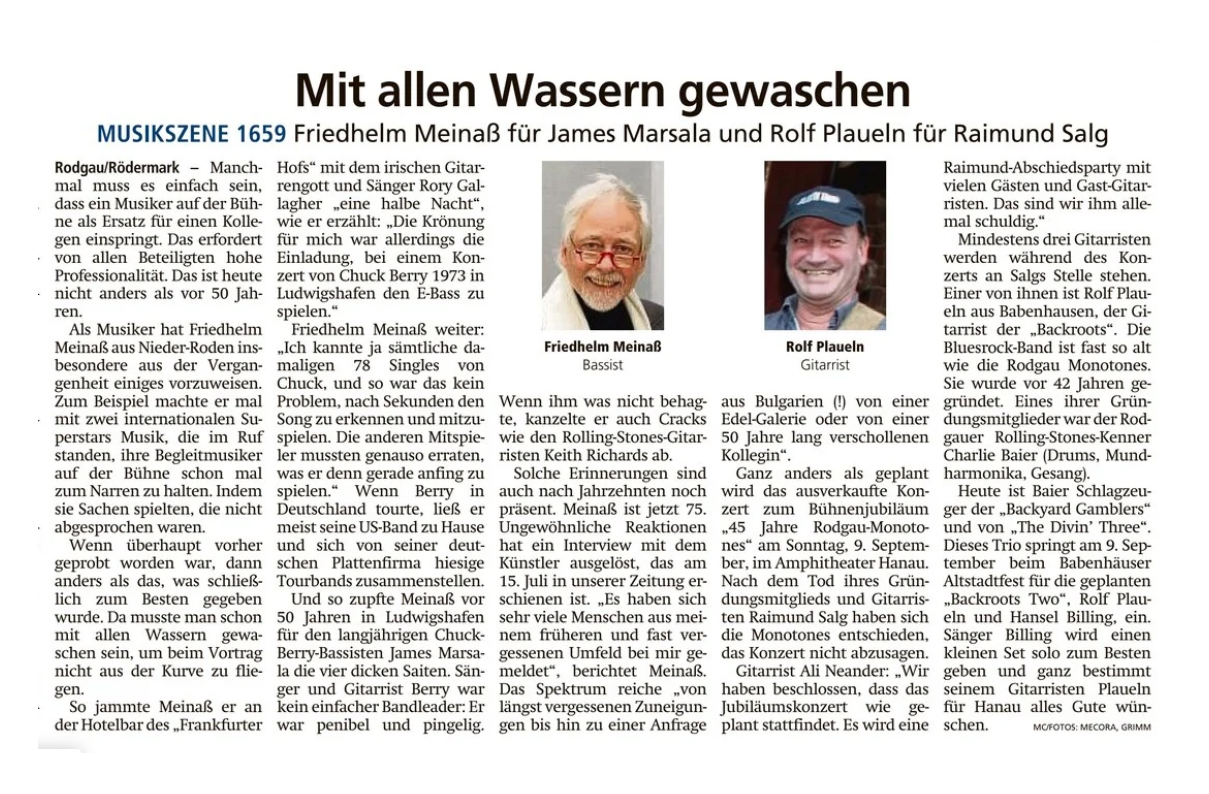 Artikel Offenbach Post, 19. August 2023