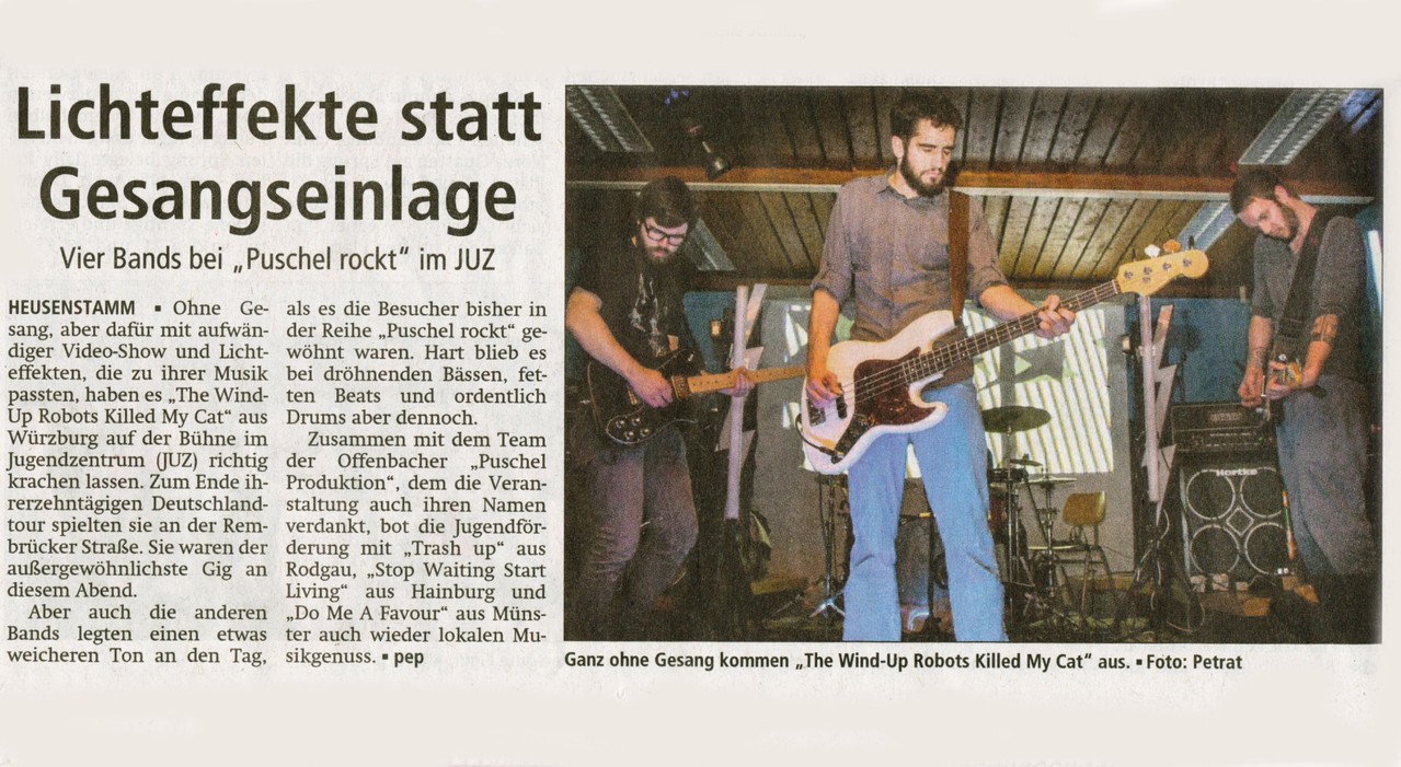 Offenbach Post, 7. Mai 2013