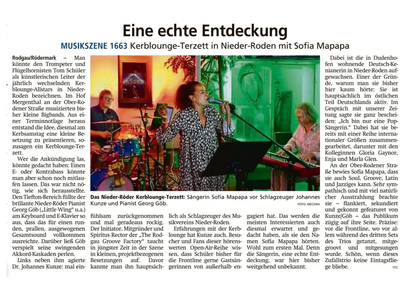 Offenbach Post, 16. September 2023