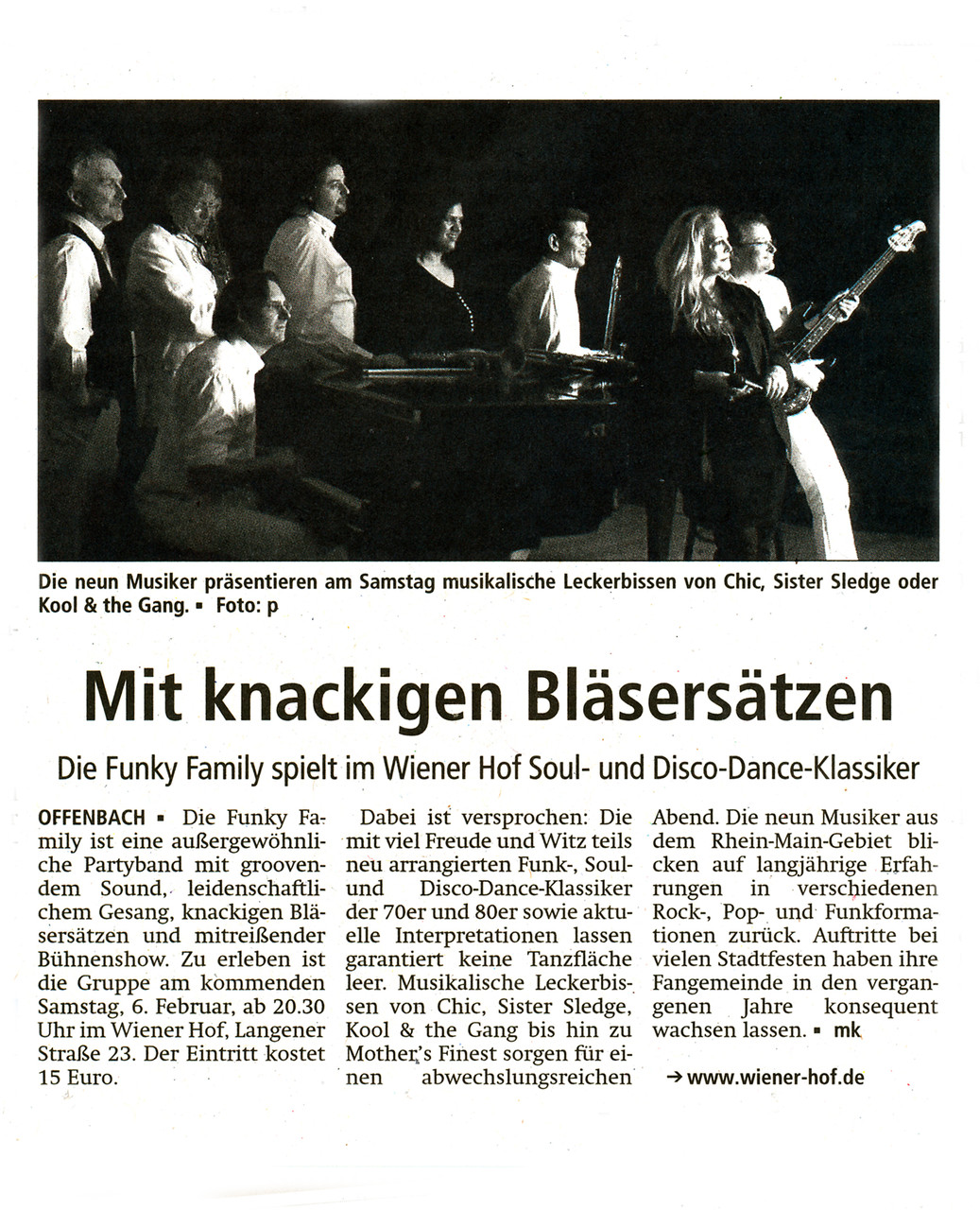 Offenbach Post, 3. Februar 2016