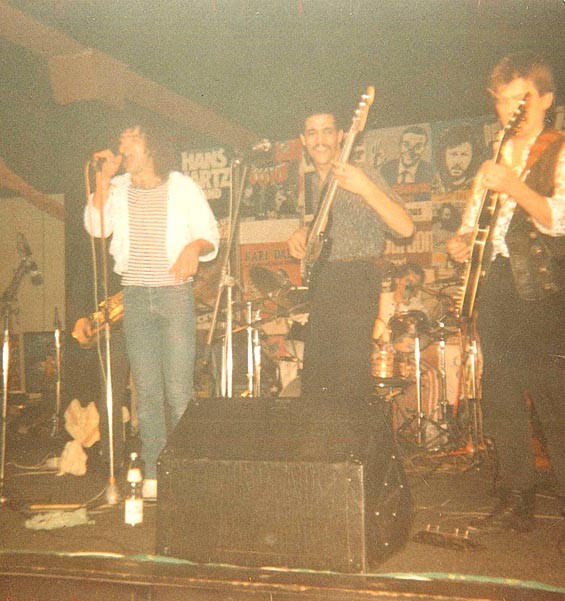 v.l.n.r.: Ricky Vergens, Harold Costa, Jürgen "Schorsch" Michele