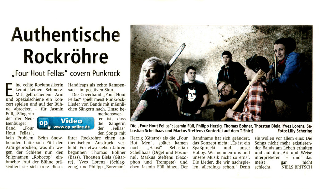 Offenbach Post, 2. März 2012