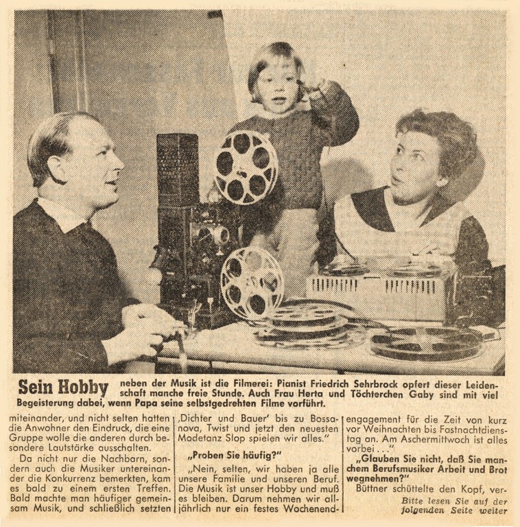 Titelseite Offenbach Post, 1. Februar 1964 (Detail)