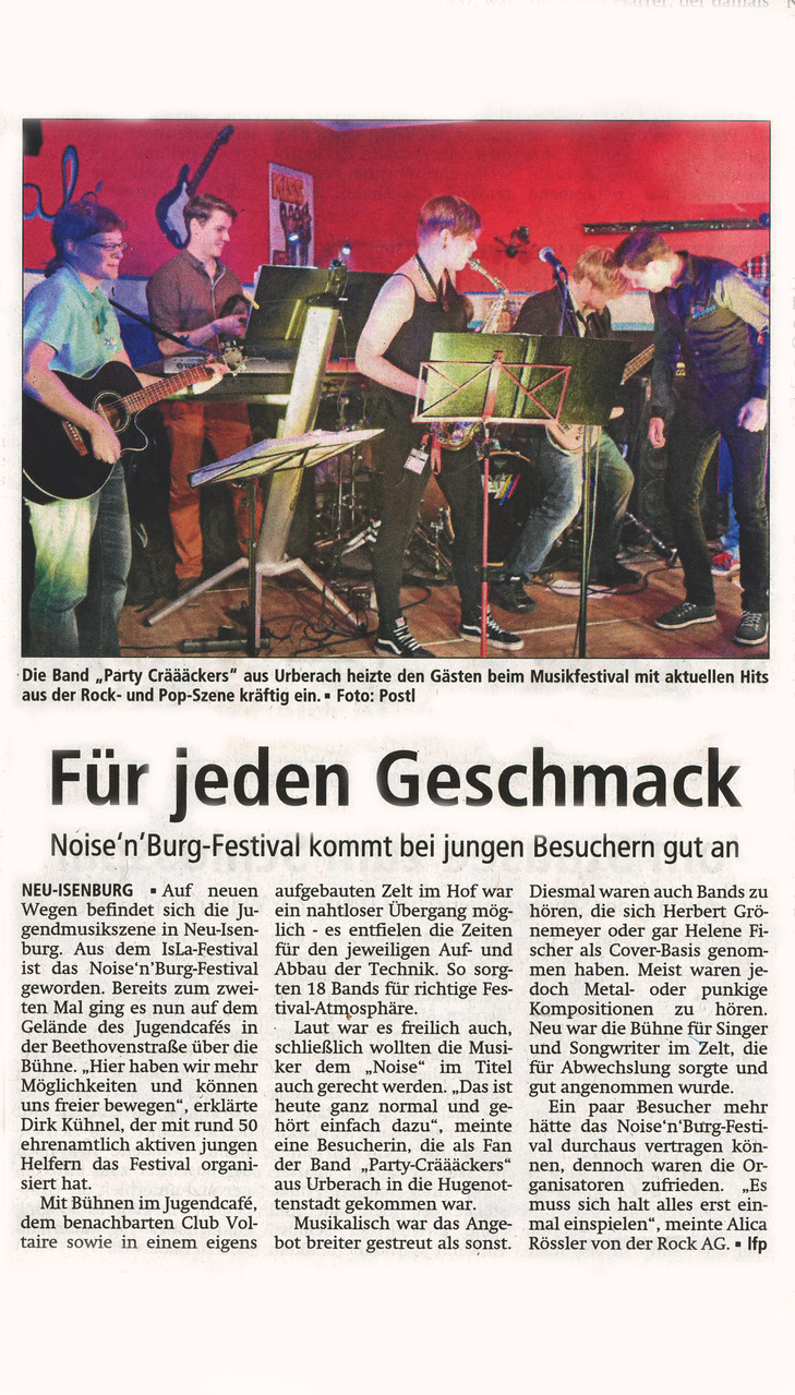 Offenbach Post, 14. Oktober 2014