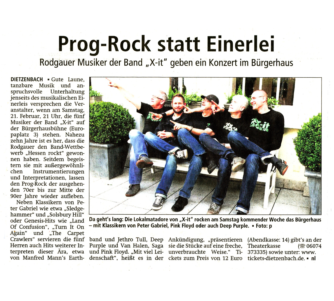 Offenbach Post, 14. Februar 2015