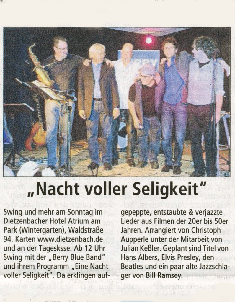 Offenbach Post, 6. Juli 2013