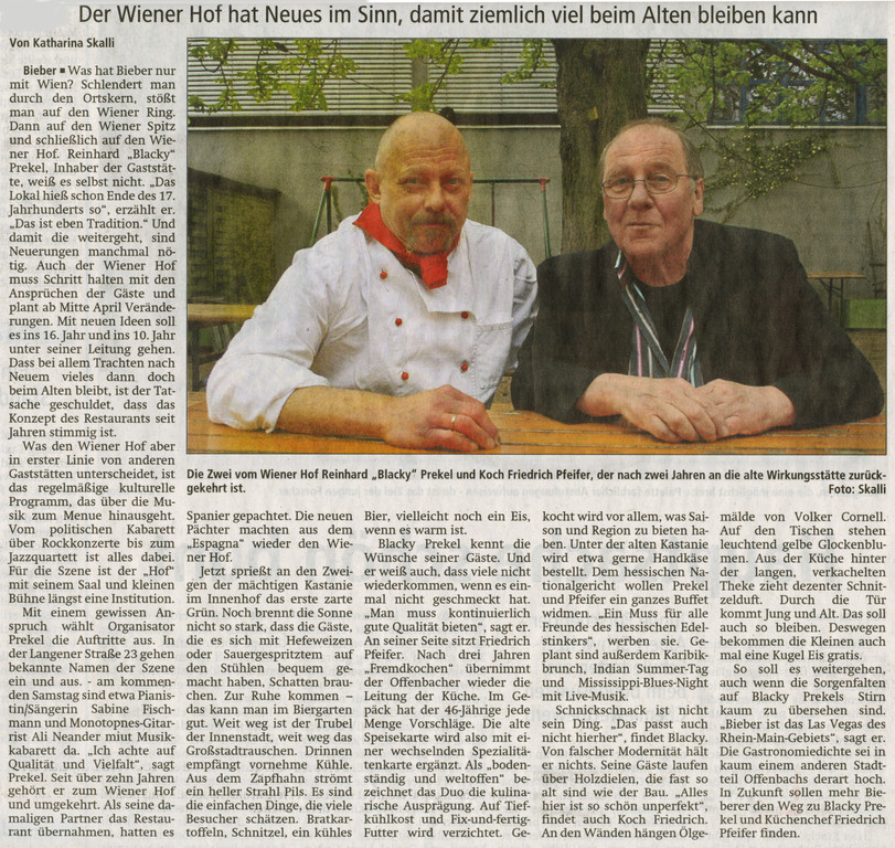 Offenbach Post, 14. April 2011