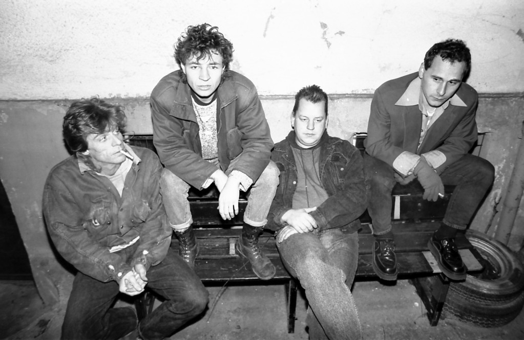 v.l.n.r.: Andy Stitz, Jörg Schaufert, Ralf "Boom Boom" Becker, Stefan "Beeny" Beyer
