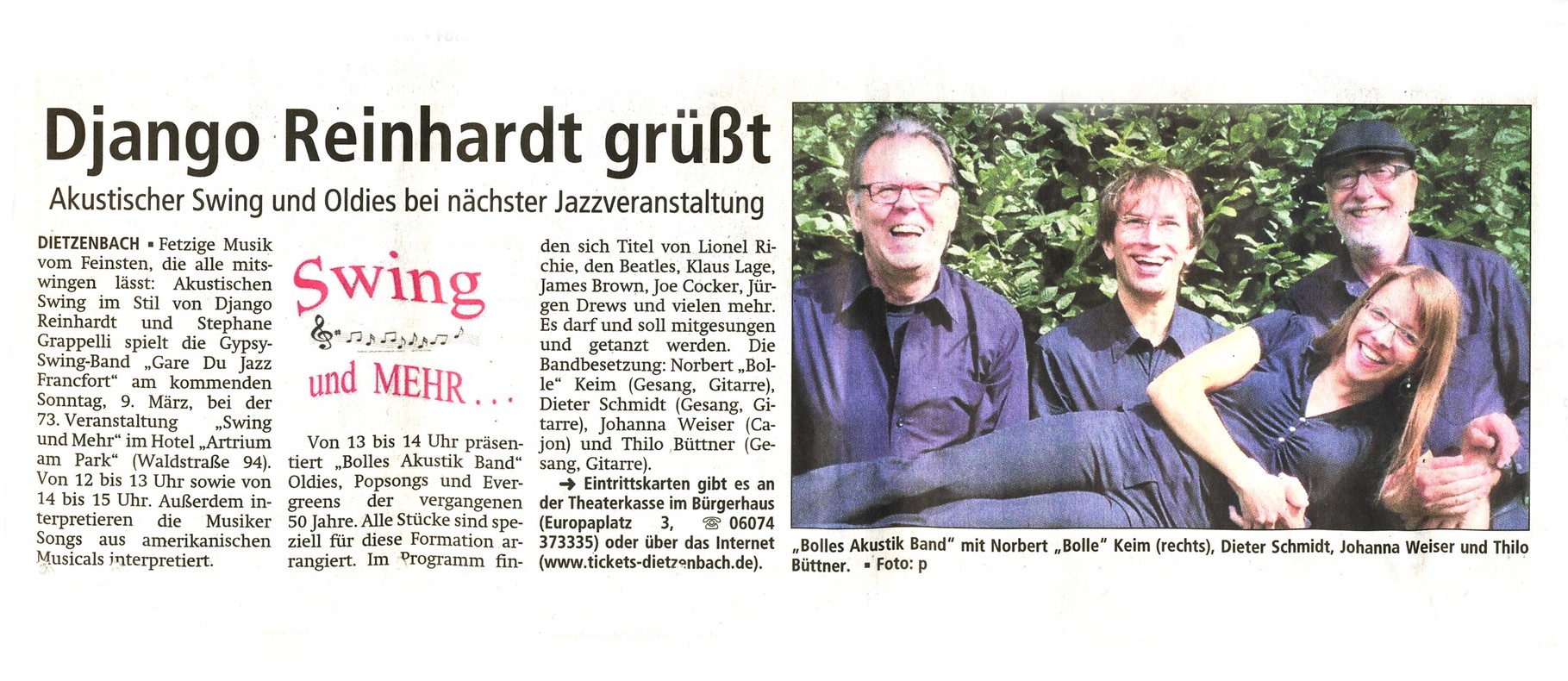 Offenbach Post, 6. März 2014