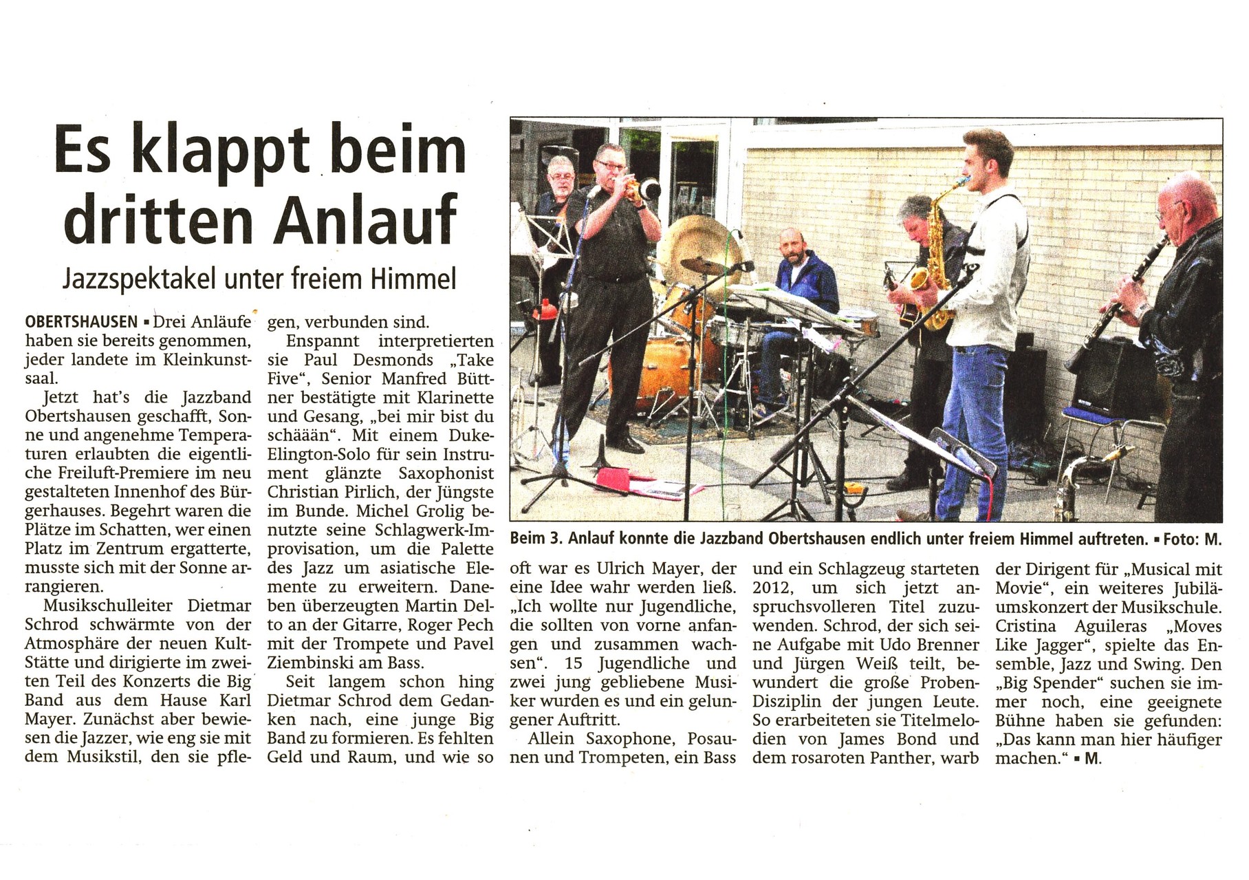 Offenbach Post, 23. Mai 2014