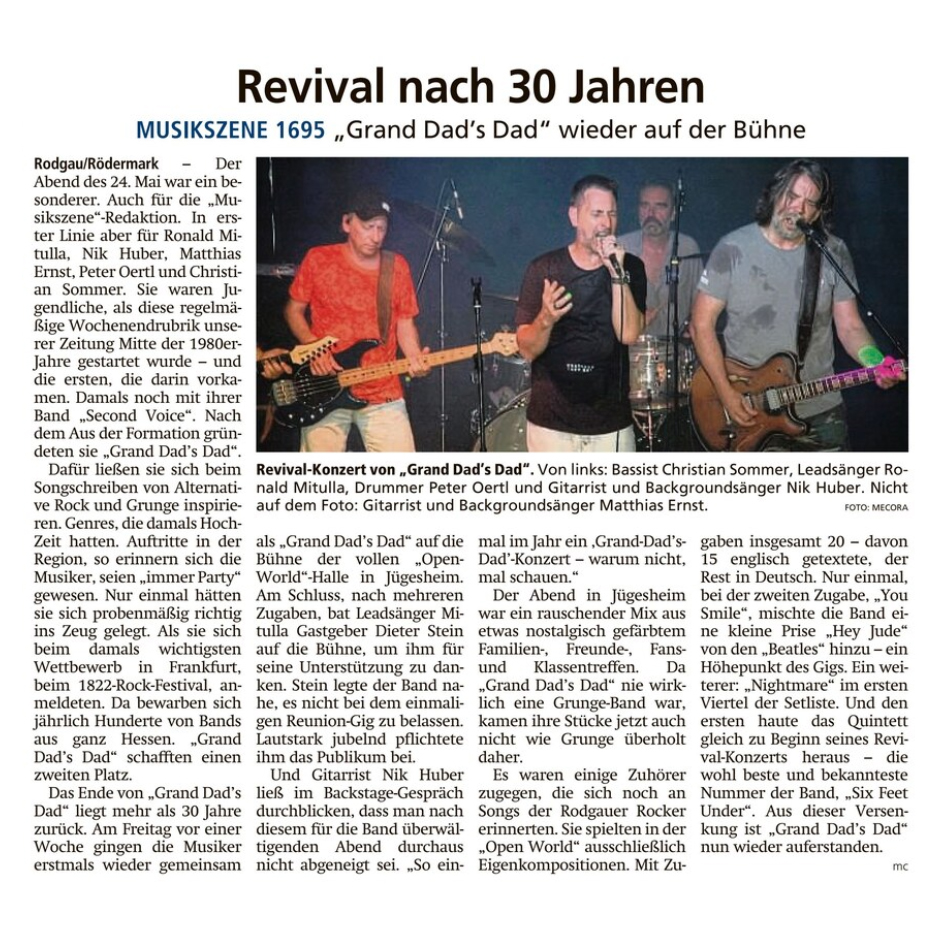 Offenbach Post, 1. Juni 2024