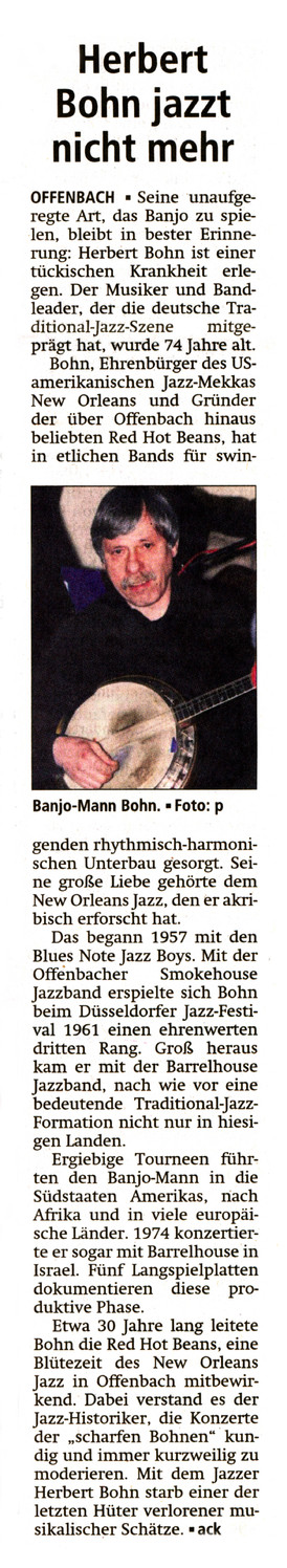 Offenbach Post, 2. Januar 2014