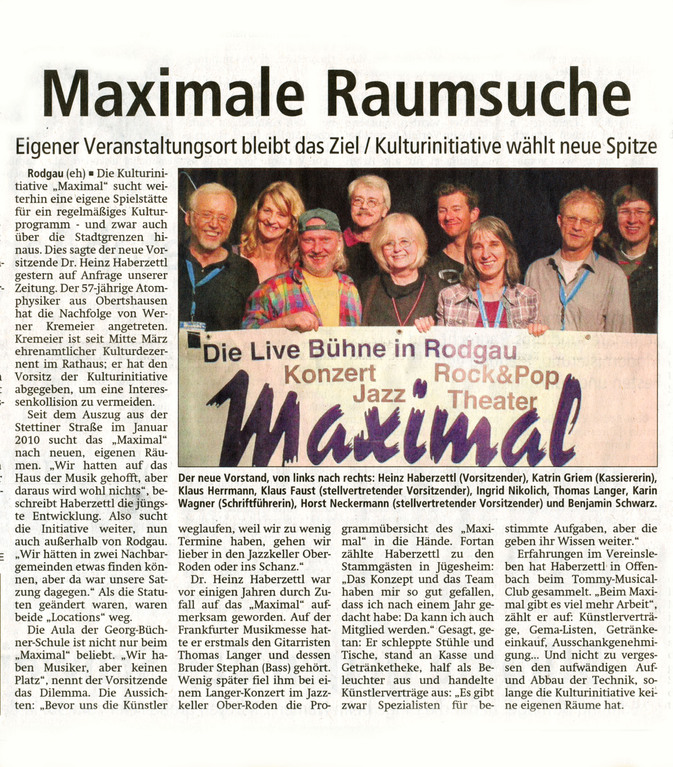 Offenbach Post, 31. März 2012