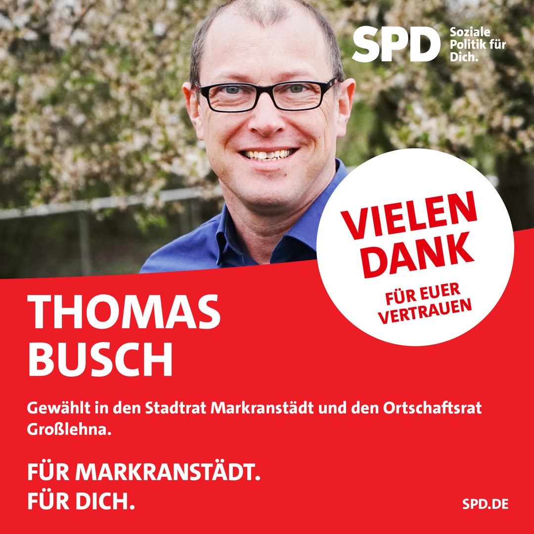 Thomas Busch im Stadtrat und Ortschaftsrat Großlehna