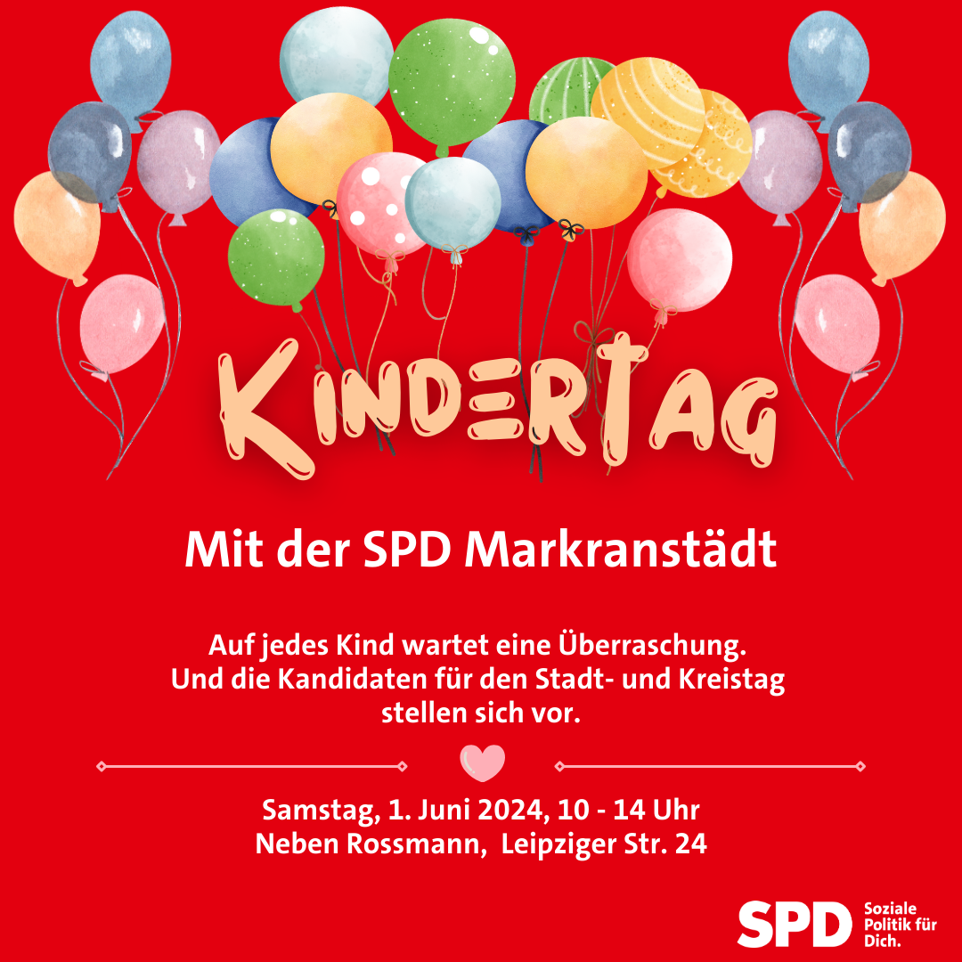 Kindertag mit der SPD Markranstädt