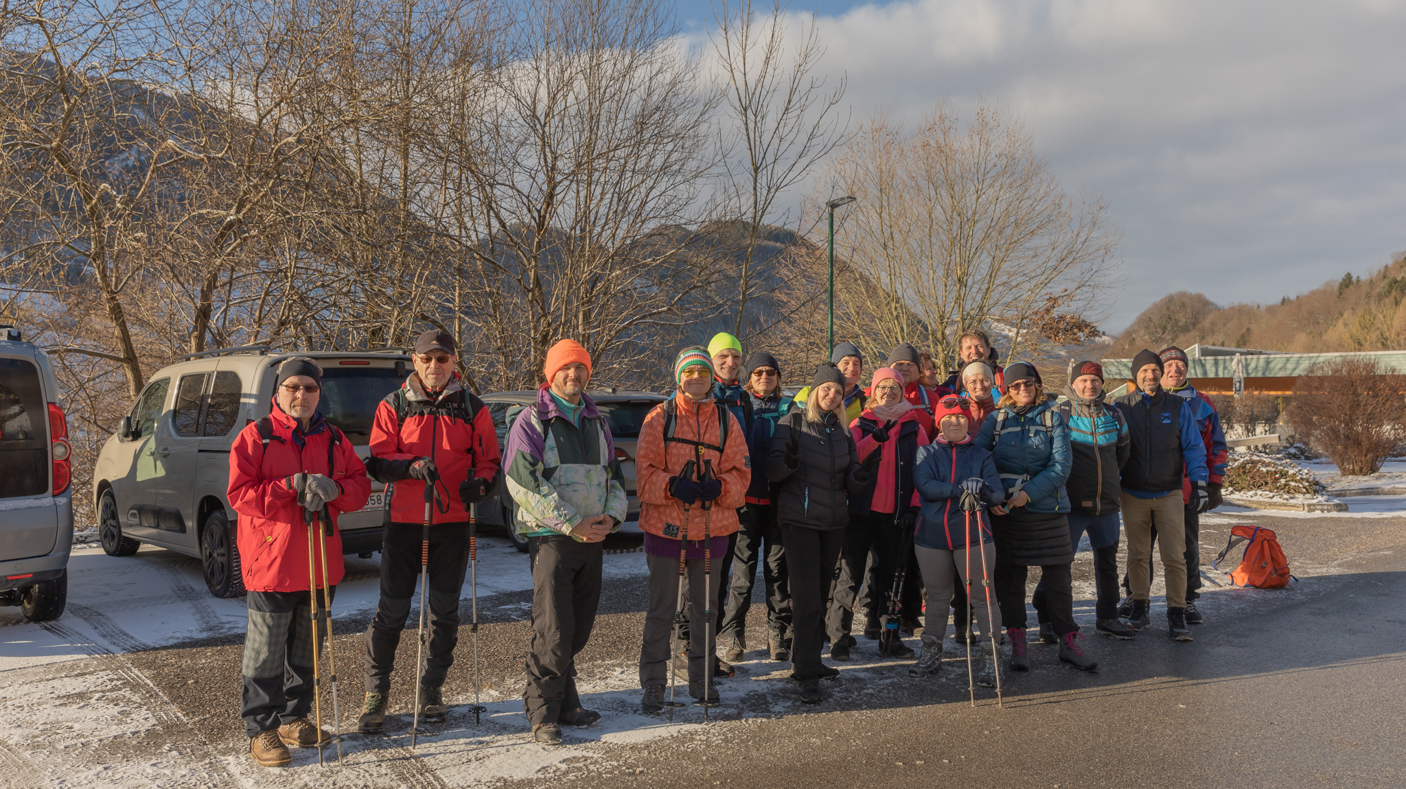 Start beim Hallenbad in Losenstein