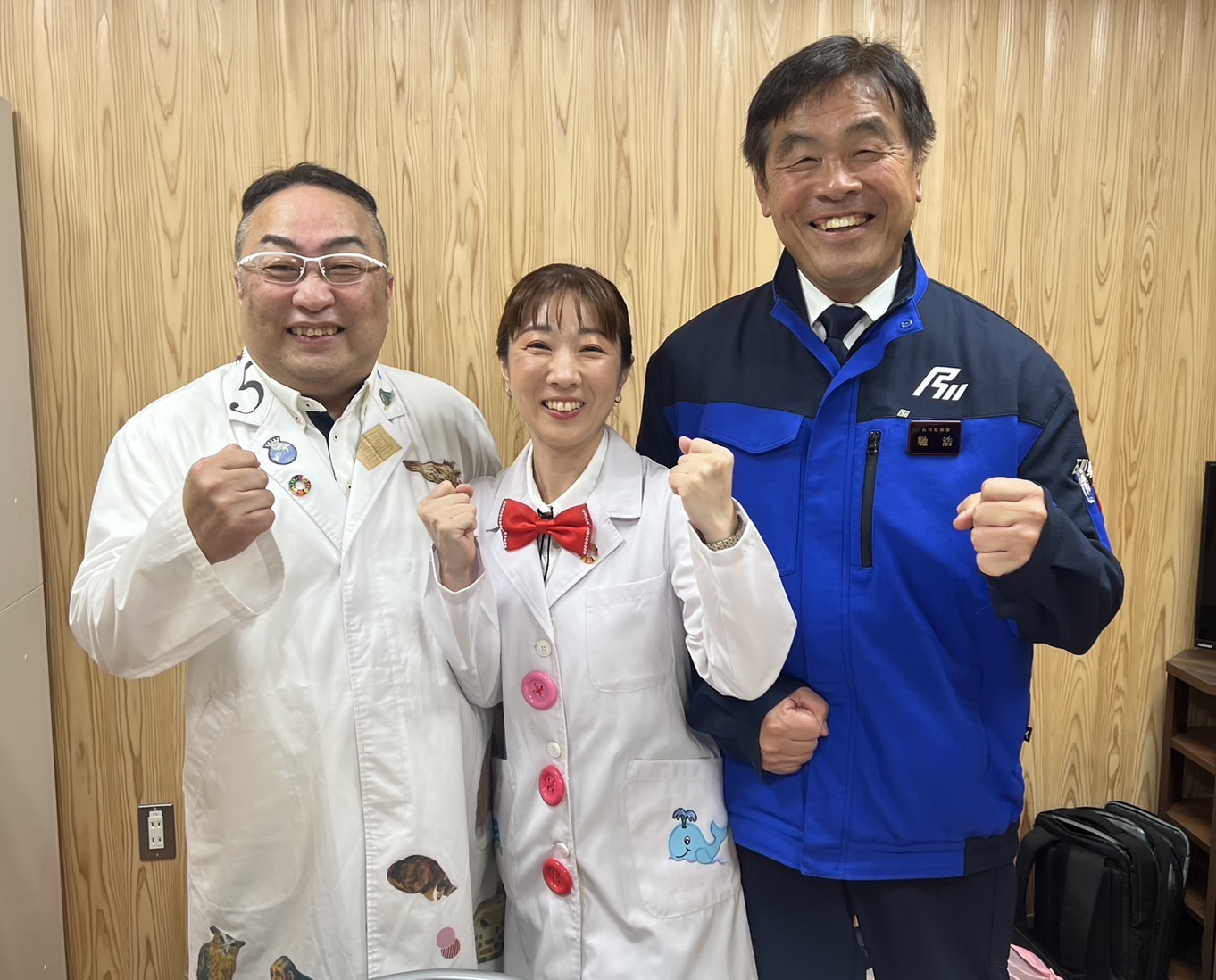 石川県の馳浩知事と！